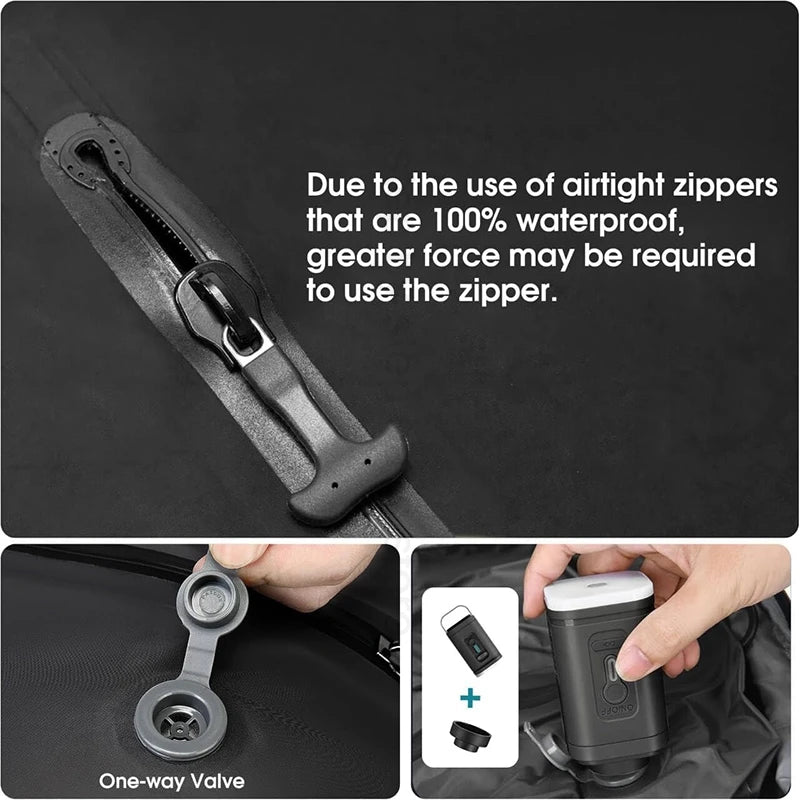 Vacuüm packing cube